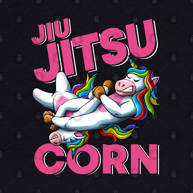 Jiu Jitsu Unicorn Cute Jitsucorn Unicorn Karate Gift by Blink_Imprints10